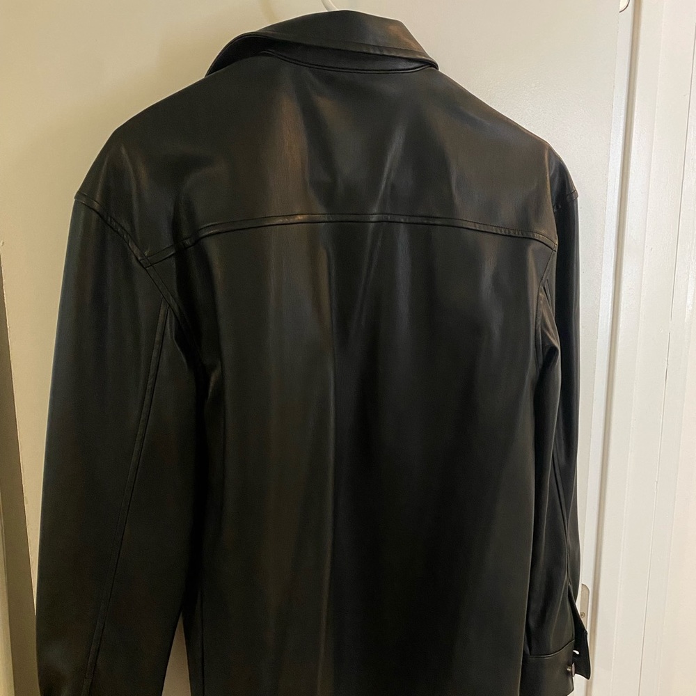 Leather Shacket - Picture 4 of 4